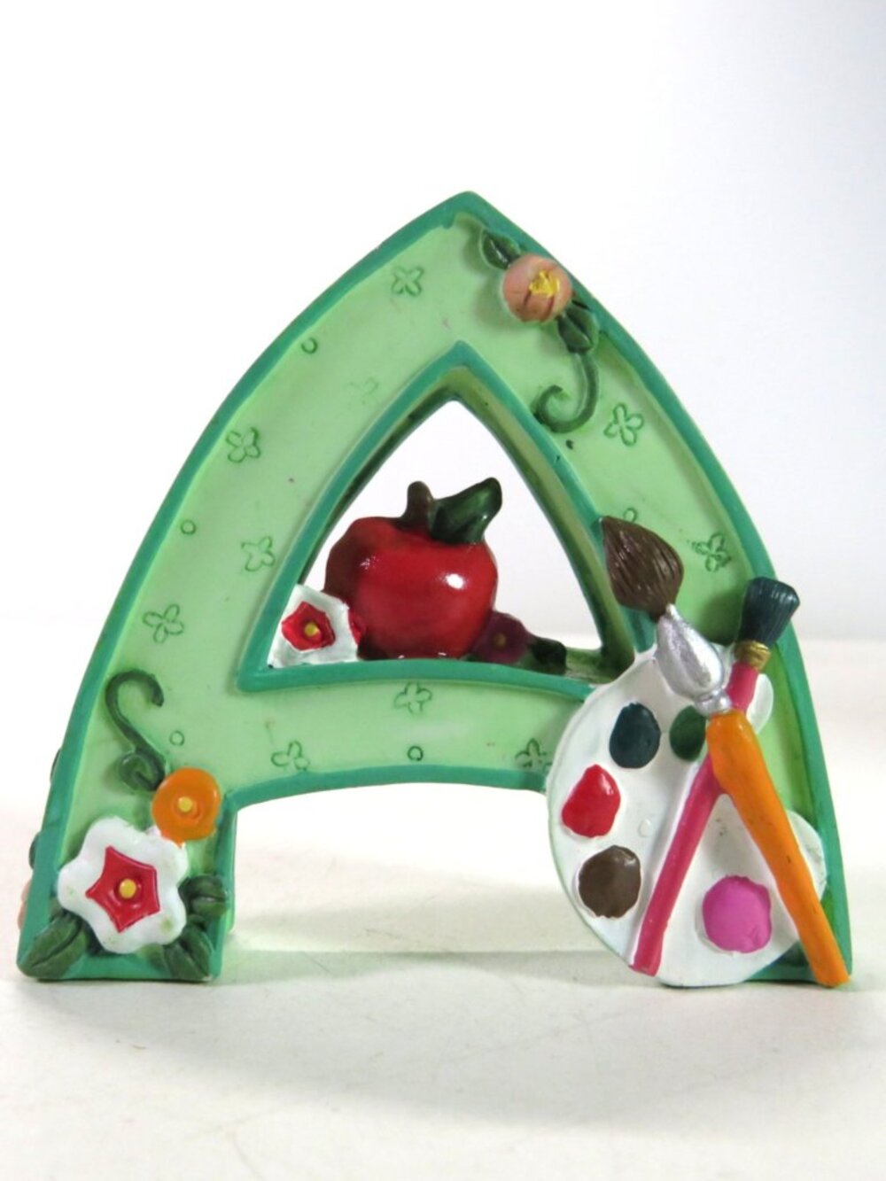 Mary Engelbreit letter "A" resin alphabet 1999 2.5" tall NO CHIP
